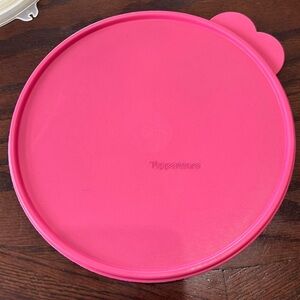 Tupperware Lid Replacement Lid Pink 2515B-3 9” Z Butterfly Tab Read Details